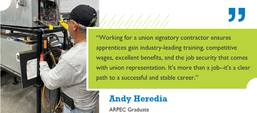 Pay and Benefits for ARPEC testimonial