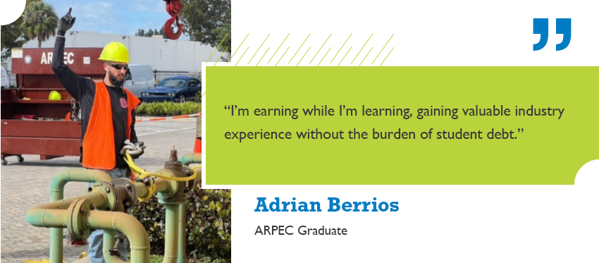 Pay and Benefits for ARPEC testimonial